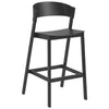 Muuto Cover Bar Stool, Black