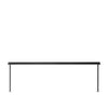  Linear Mounted Lamp 209x71 Cm Black