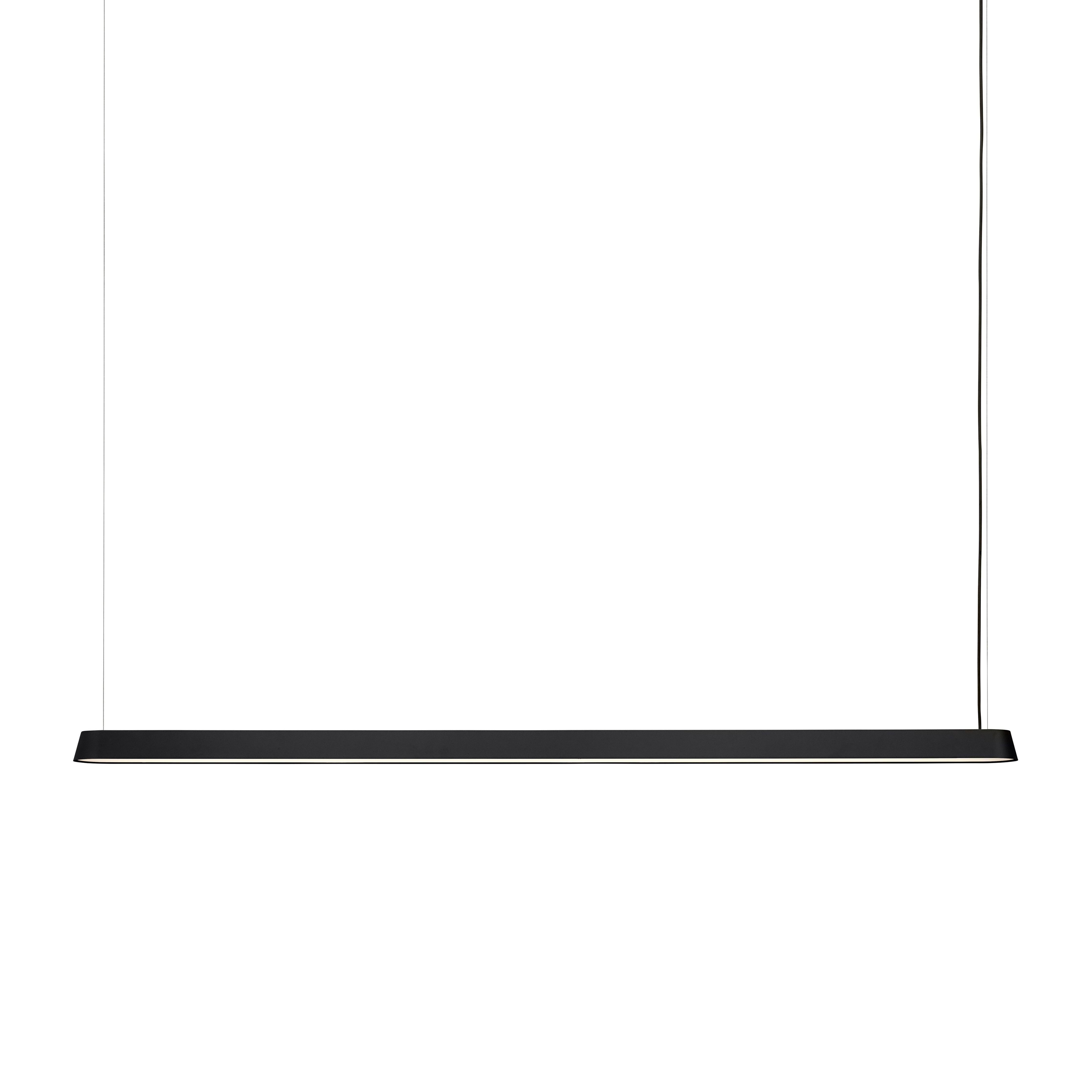 [product_category]-Muuto Linear Suspension Lamp 169 Cm, Black-Muuto-5713295093286-22518-MUU-1