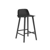 Muuto Nerd Bar Chair H 65 Cm, Black