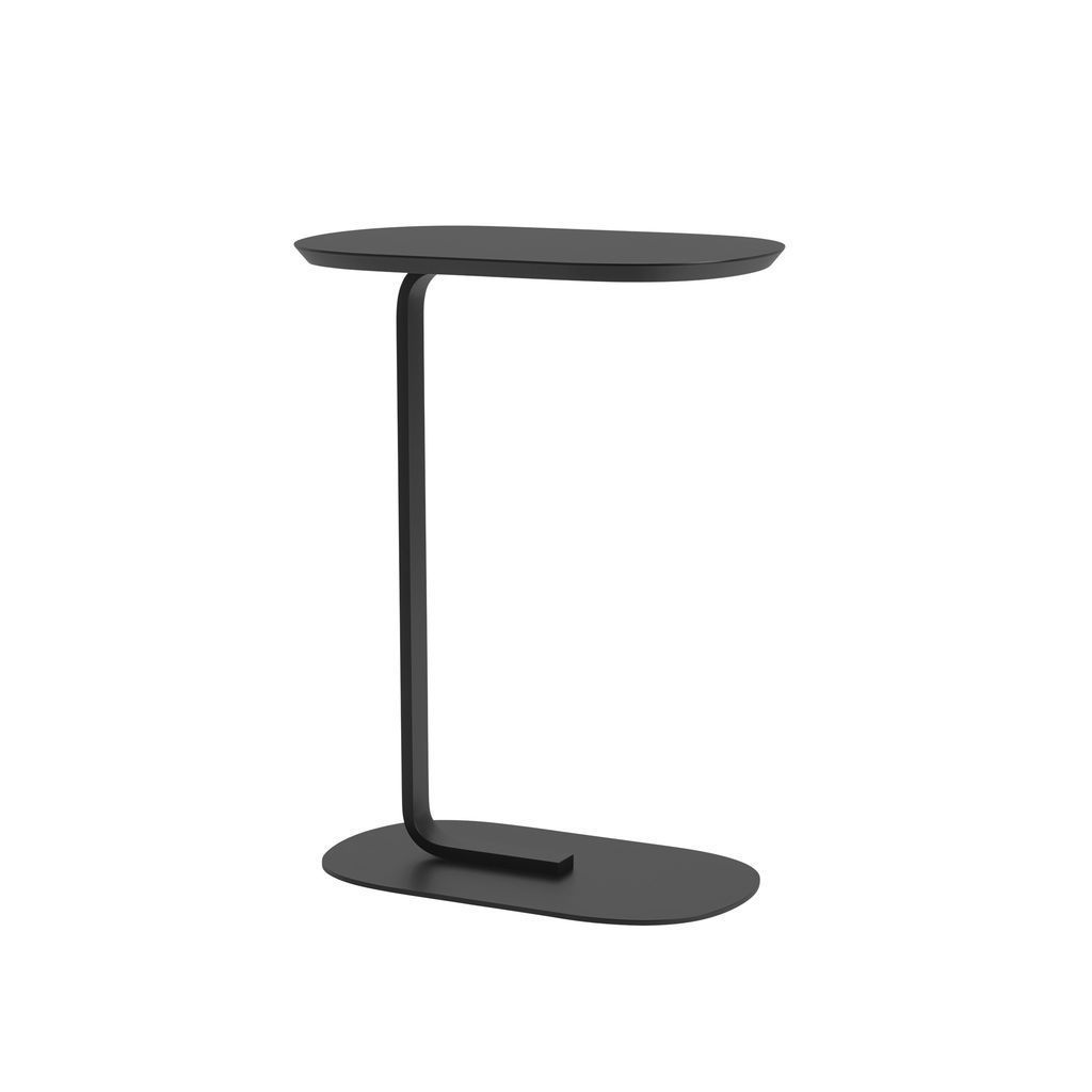 [product_category]-Muuto Relate Side Table H 73,5 Cm, Black-Muuto-5713295253963-13891-MUU-1