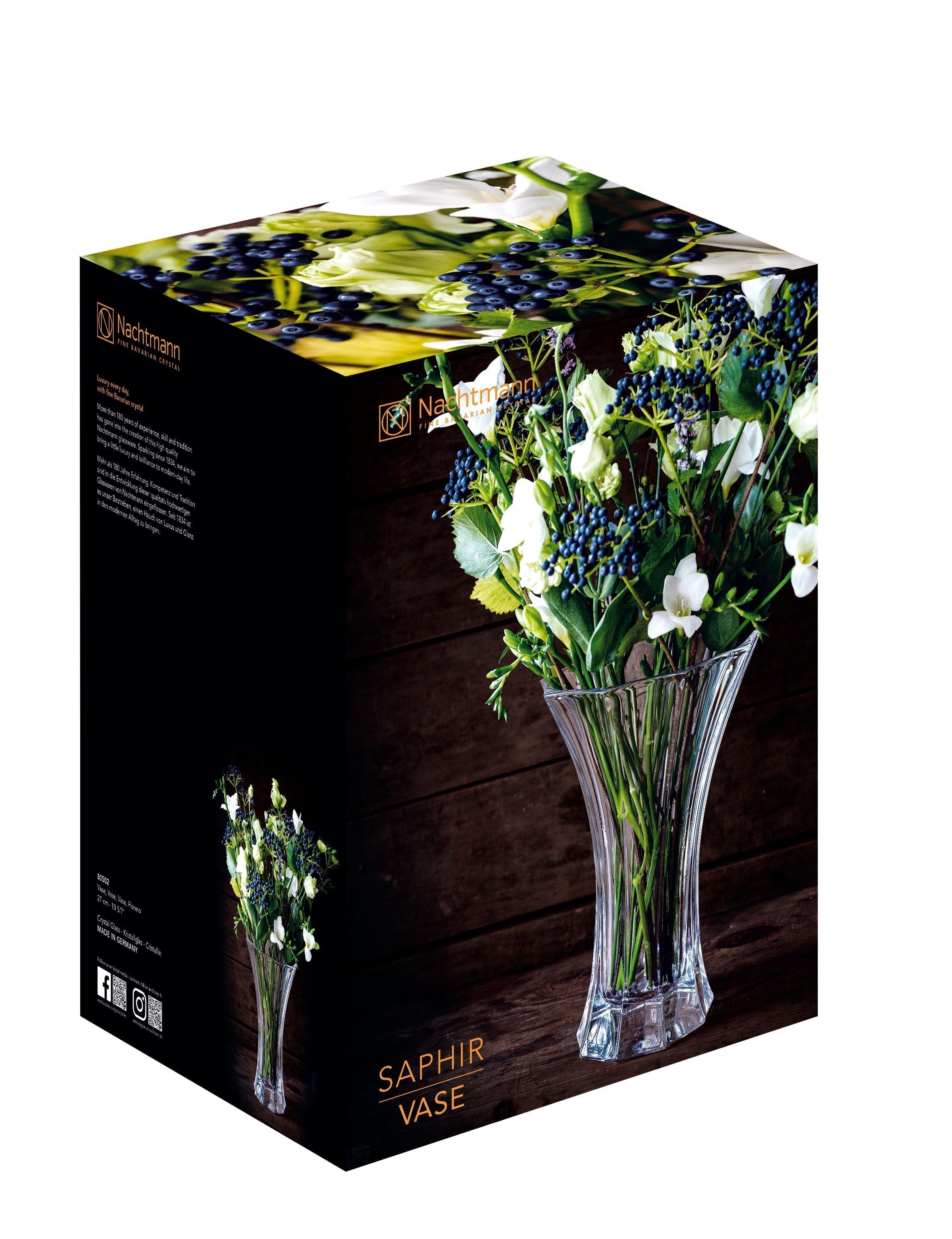 [product_category]-Nachtmann Sapphire Vase, 27 Cm-Nachtmann-4003762192293-0080502-0-NAC-2