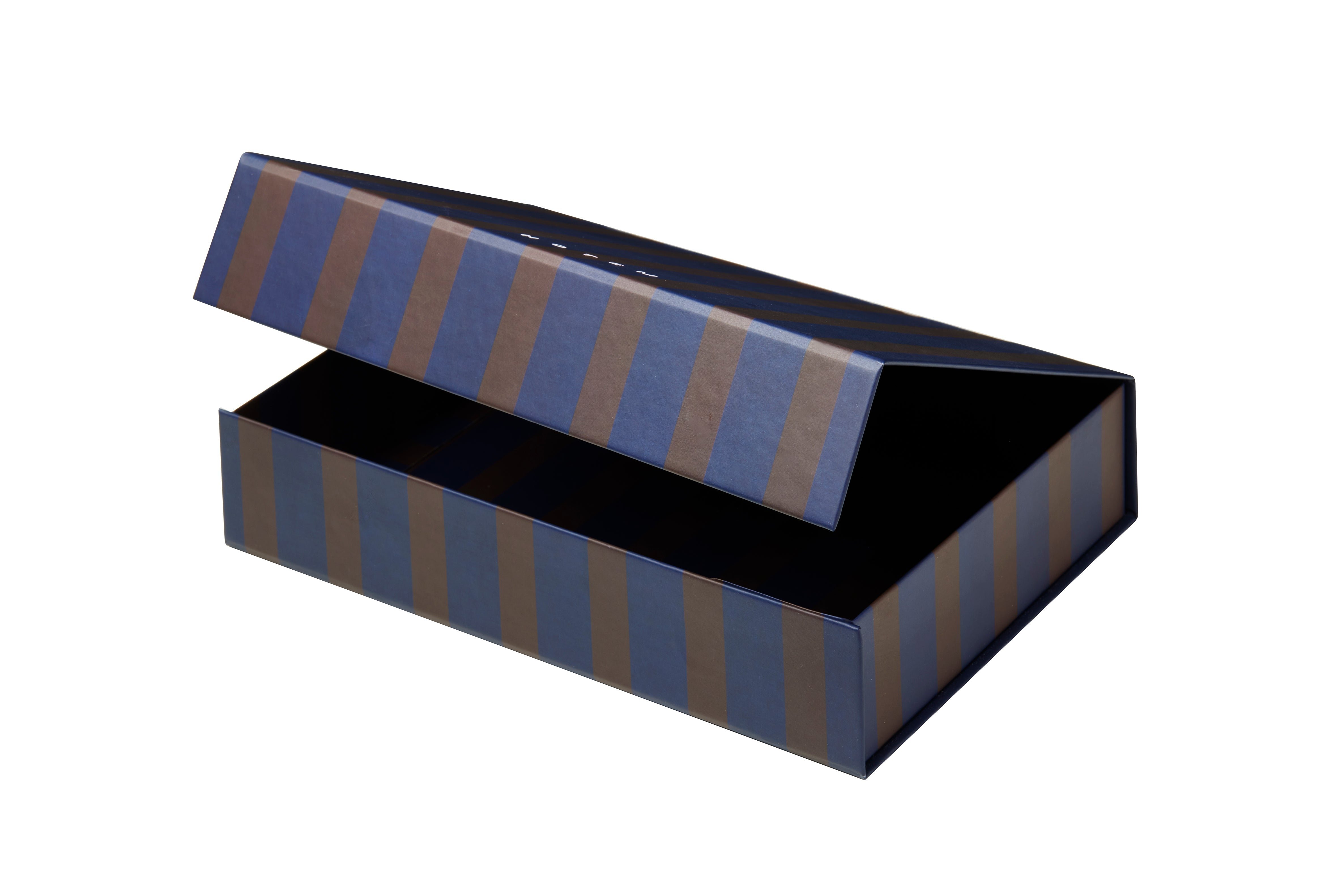 [product_category]-Notem Studio Bille Box Medium, Blue And Brown Stripe-Notem Studio-5713990001104-0710004-NOT-1