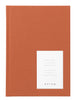 Notem Studio Even Weekly Journal Medium, Sienna Cloth