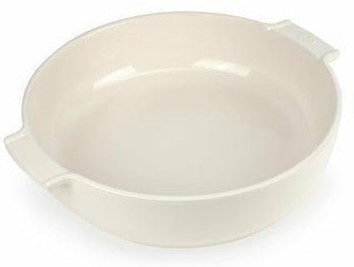 Peugeot Appolia Baking Dish Round Cream, 34cm