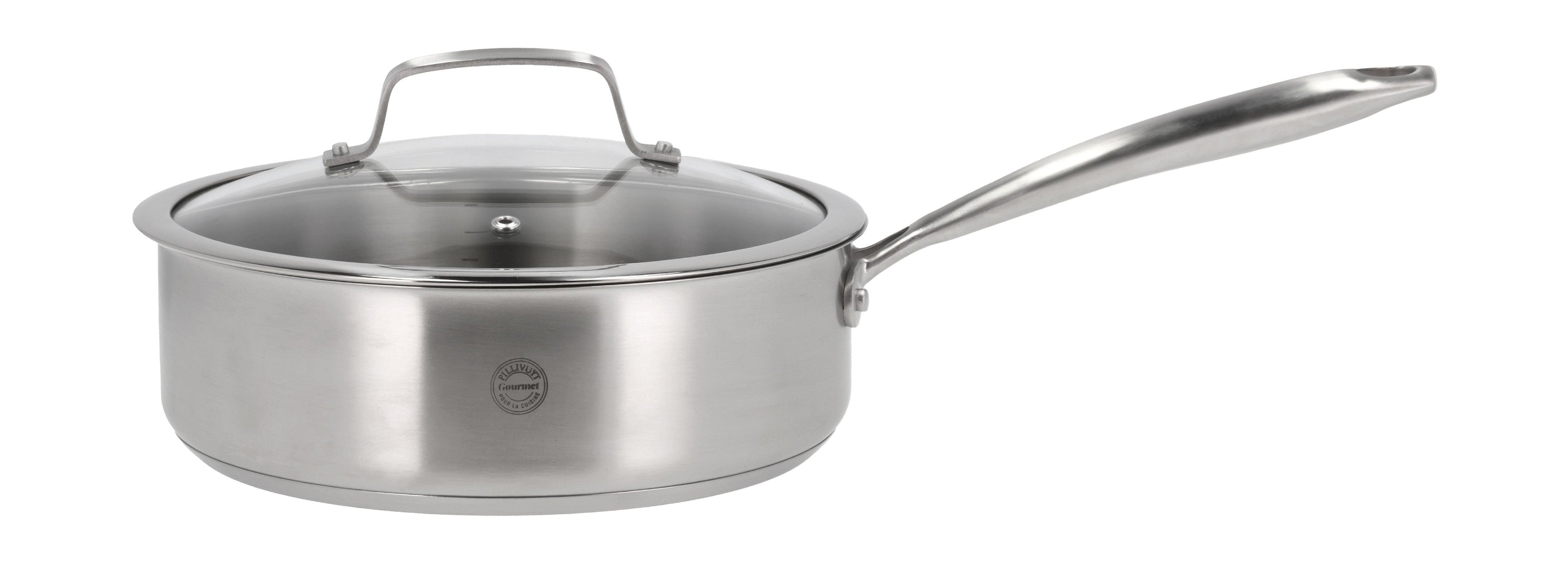 [product_category]-Pillivuyt Gourmet Roya Sauté Pan ø24 Cm Steel-Pillivuyt Gourmet-5722000312437-31243-PIL-1