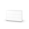 Piure Nex Pur Box Hx W 75x120 Cm, 3 Drawers, White