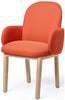 Puik Dost Dining Chair Wood, Terracotta