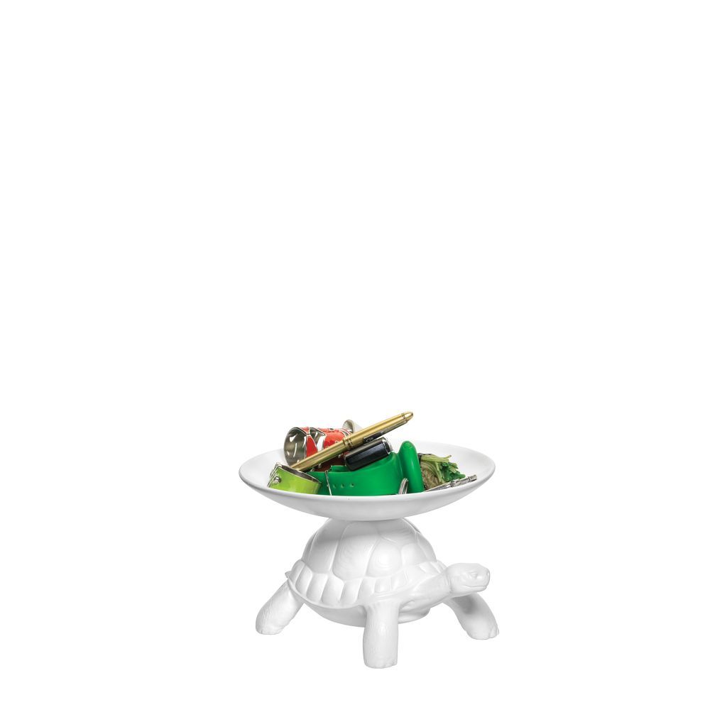 [product_category]-Qeeboo Turtle Carry Pocket Emptier Xs, White-Qeeboo-8052049056380-36008PE-QEE-3