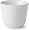 Royal Copenhagen White Fluted Half Lace Thermo Mug, 26cl