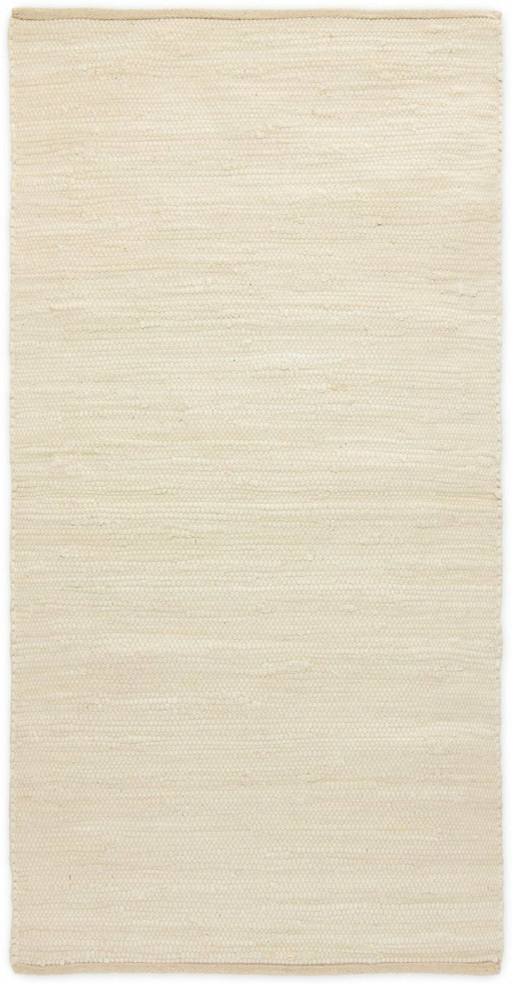 [product_category]-Rug Solid Cotton Rug Desert White, 60 X 90 Cm-Rug Solid-5711655201074-20107-RUG-1