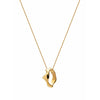 Skultuna Chunky Necklace Gold Plated, ø60 Cm