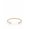 Skultuna Gtg X Skultuna Stirrup Bracelet Medium Gold Plated, ø16,5 Cm