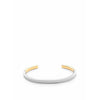 Skultuna Icon Bracelet Middle Polished Steel/Gold Plated, ø16,5 Cm