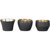 Skultuna Kin Tealight Holder Set Of 3, Grey