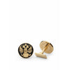 Skultuna The Double Eagle Cufflink ø1,9 Cm, Black