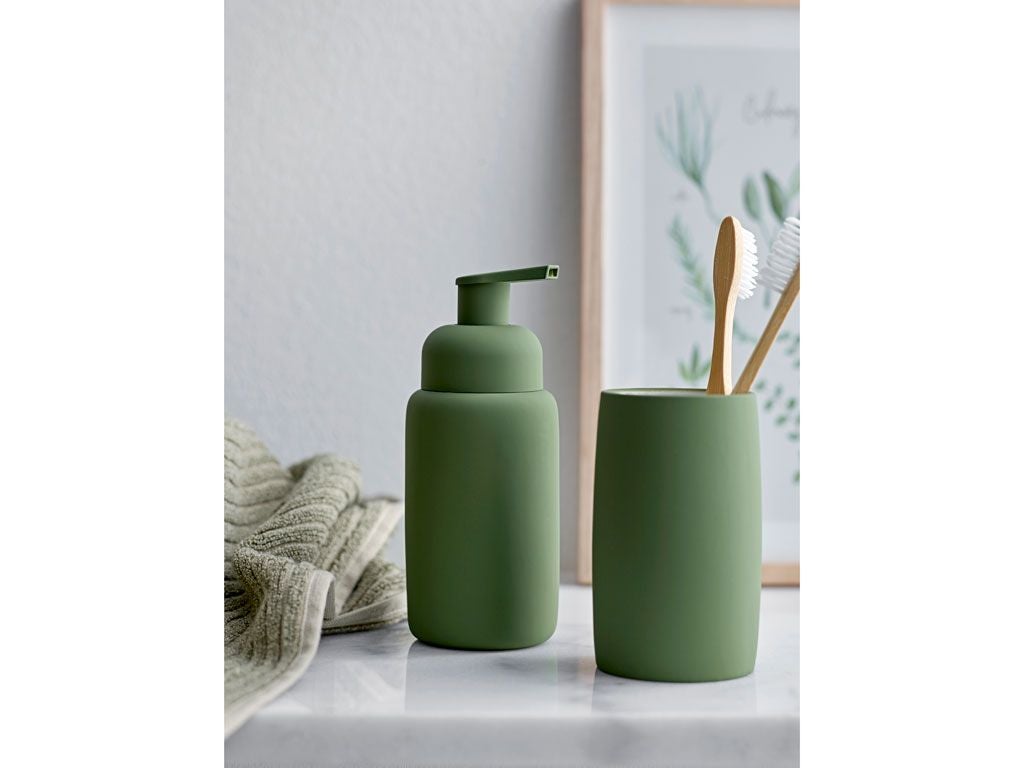 [product_category]-Södahl Mono Soap Dispenser, Olive-Södahl-5722000252160-25216-SOD-3