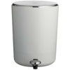 Södahl Plissé Pedal Bucket 5 Litres, Light Grey