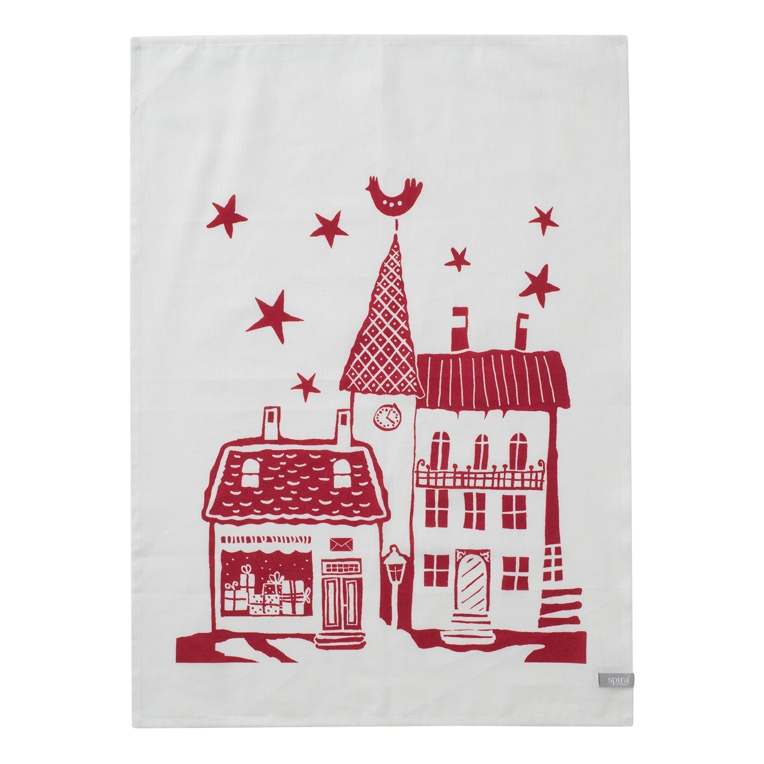 [product_category]-Spira Staden Kitchen Towel, Red-Spira of Sweden-7333001200845-6598-SPI-1