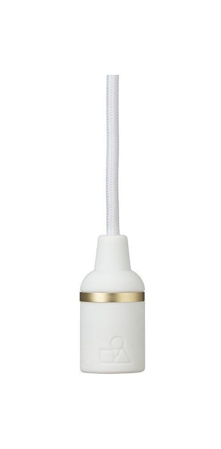 Spring Copenhagen Cover Up Gu10/E27 Socket ø31 Mm, White