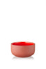 Studio About Clayware Set Of 2 Bowls, Terracotta/Red