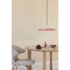  Asteria Led Pendant Steel/Nuance Rose