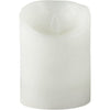 Villa Collection Led Candle With Timer 10 Cm, White