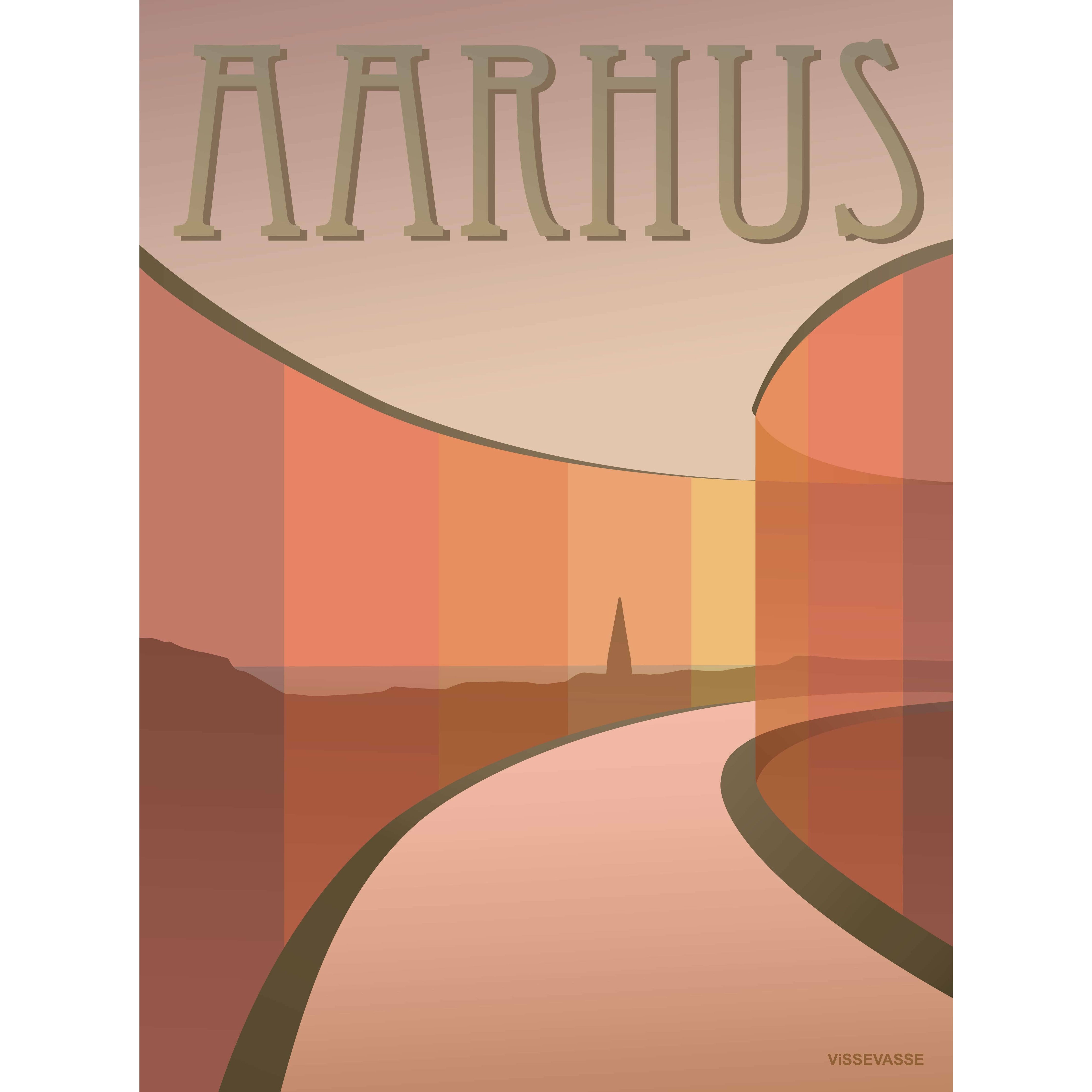 [product_category]-Vissevasse Aarhus Aros Poster, 30 X40 Cm-Vissevasse-5713138510826-F-2015-108-M-VIS-1