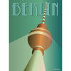  Berlin Tv Tower Poster 30 X40 Cm