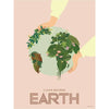 Vissevasse I Love Mother Earth Poster, 50 X70 Cm