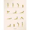  Sun Salutation Poster 70 X100 Cm