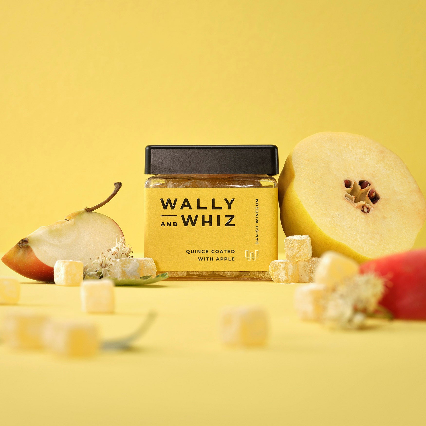 [product_category]-Wally And Whiz Wine Gum Cube, Quince With Apple, 140g-Wally and Whiz-5713471008950-s0001401037-AW22-WAL-2