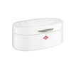 Wesco Single Elly Breadbin, White Matt