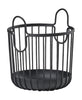 Zone Denmark Inu Basket ø10 Cm, Black