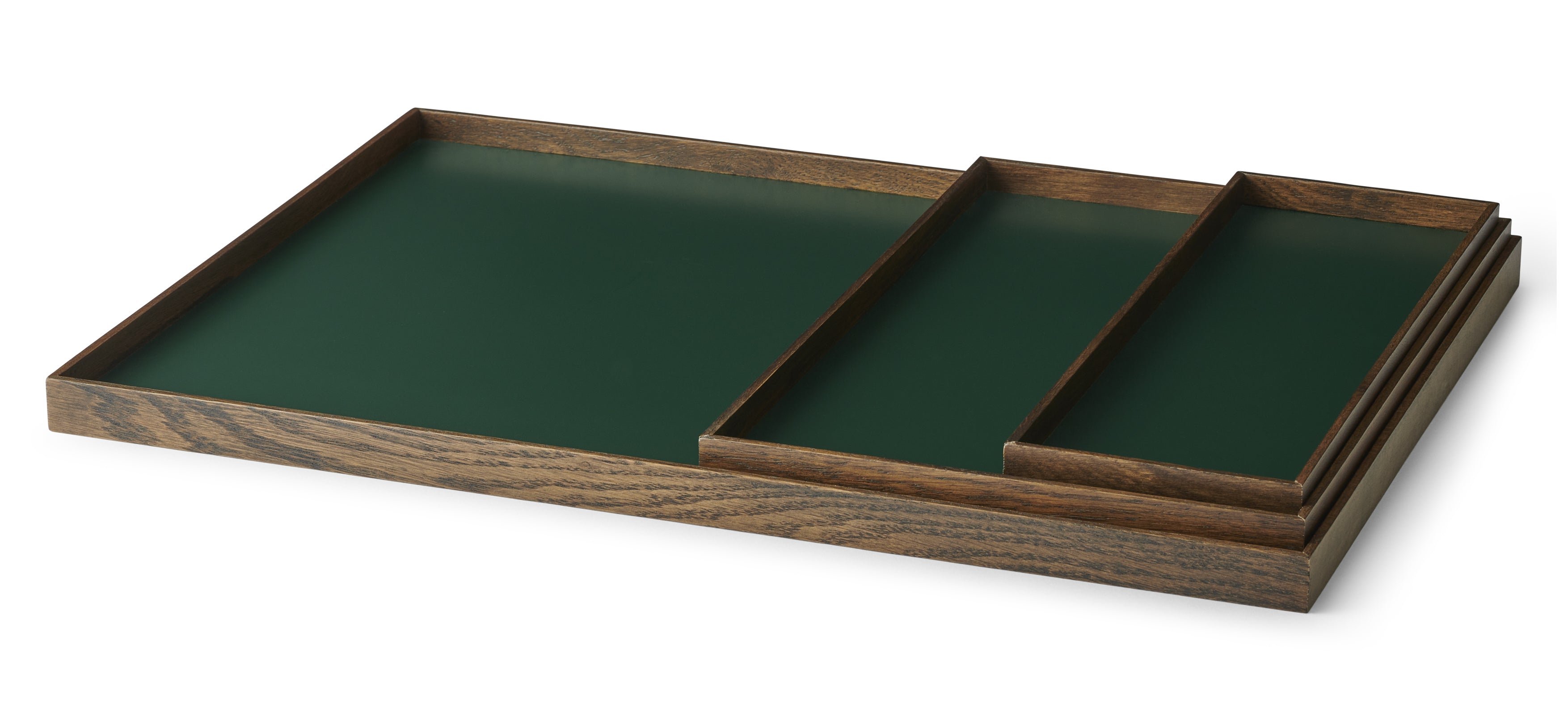 Gejst Frame Tray Smoked Oak/Green, Large