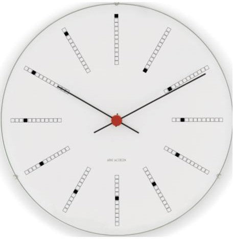 Arne Jacobsen Bankers Wall Clock, 21cm