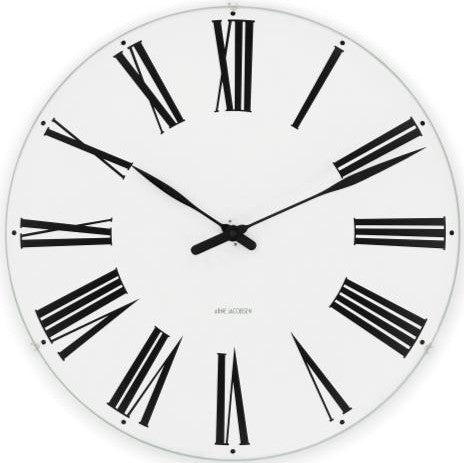 Arne Jacobsen Roman Wall Clock, 21cm