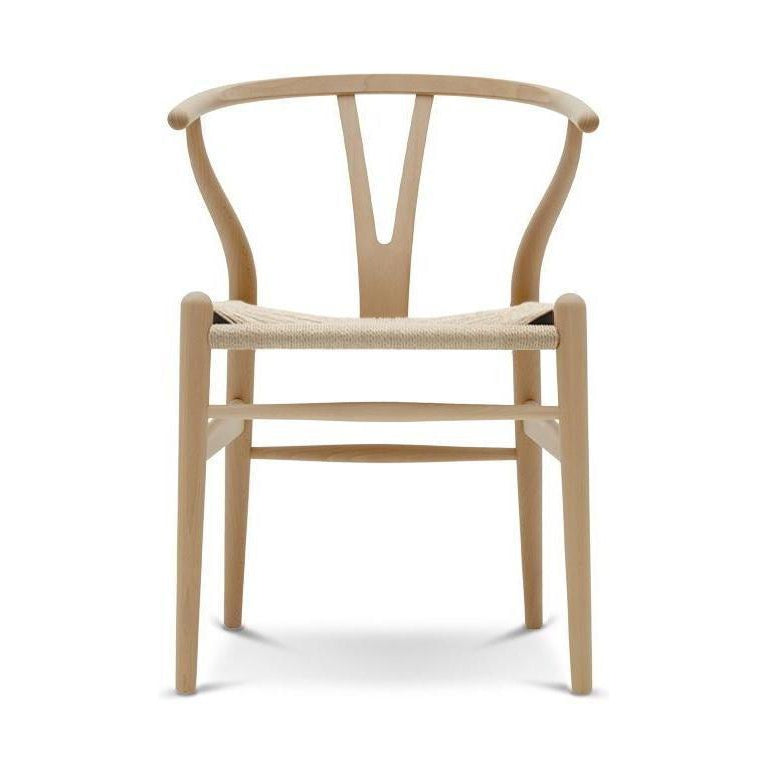 Carl Hansen Ch24 Wishbone Chair Natural Cord, Lacquered Beech Special Edition