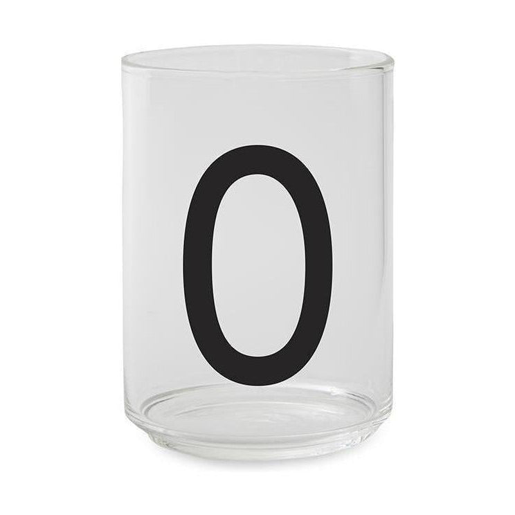 Design Letters Personal Drinking Glass A Z, O
