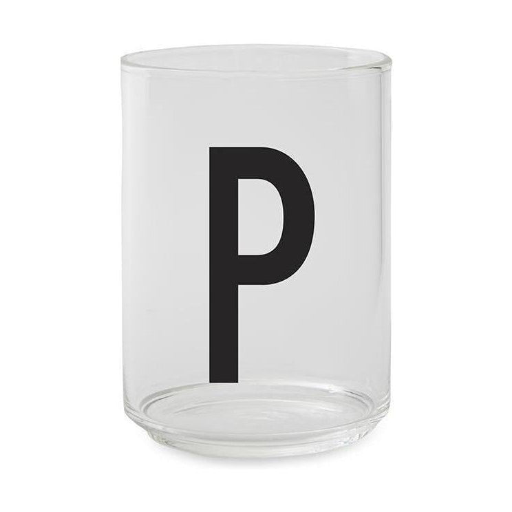 Design Letters Personal Drinking Glass A Z, P