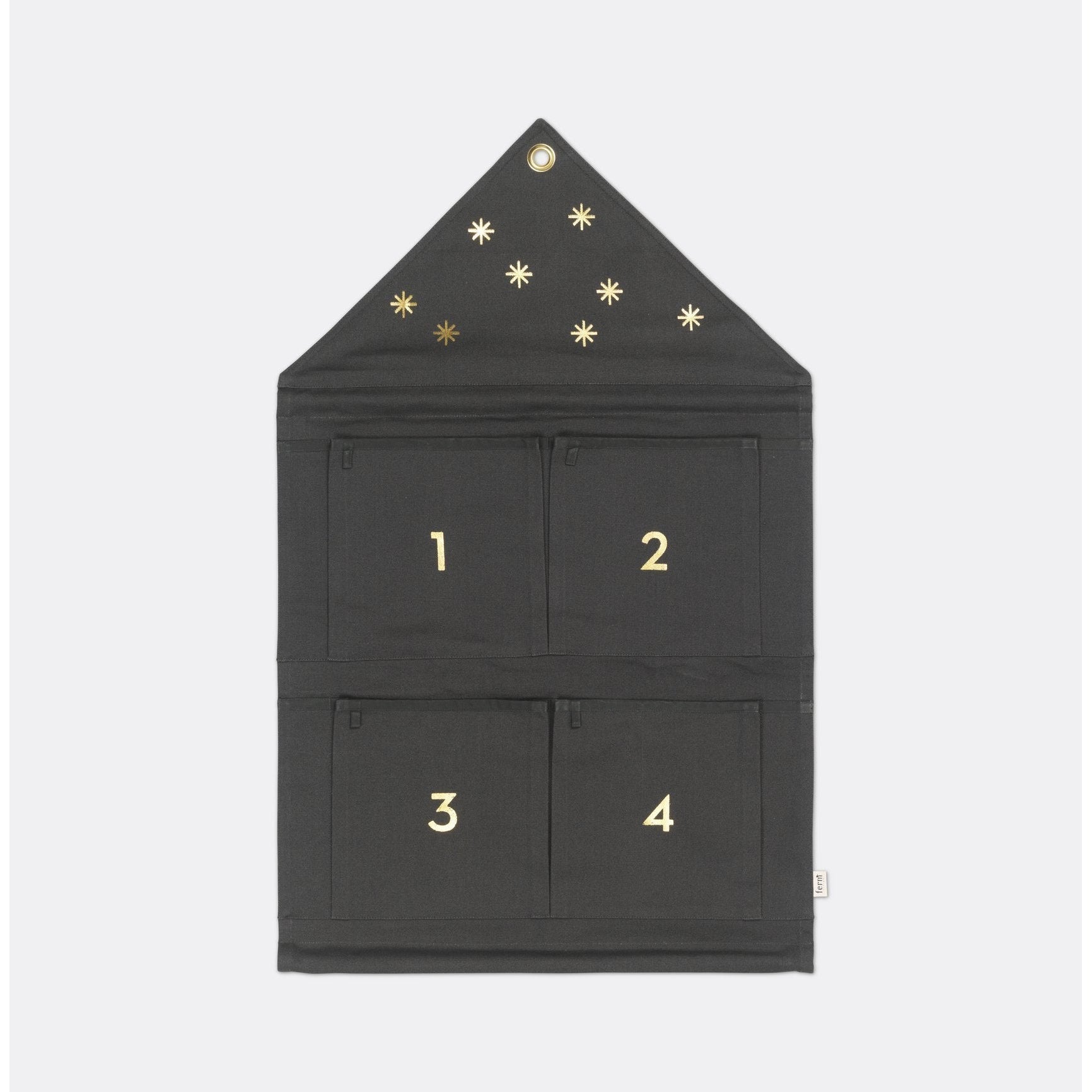 Ferm Living Advent Calendar, Dark Green