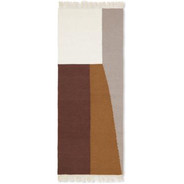 Ferm Living Kelim Borders Rug, 180x70 Cm