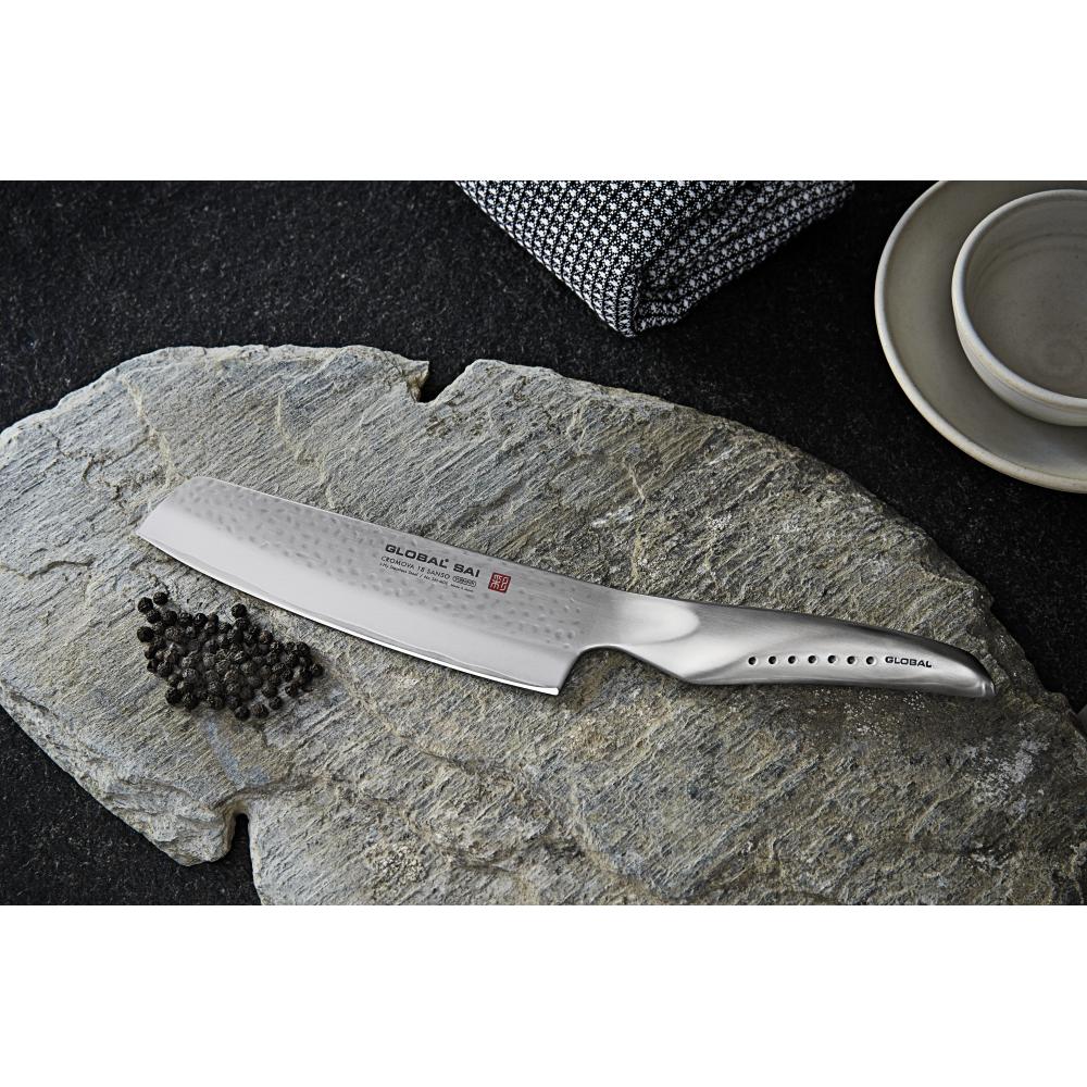 Global Sai M06 Vegetable Knife, 15 Cm