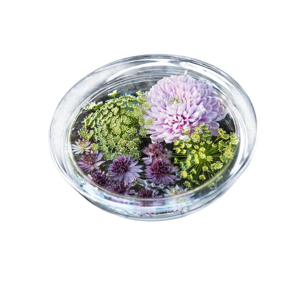 Holmegaard Old English, Flower Bowl, 19 Cm