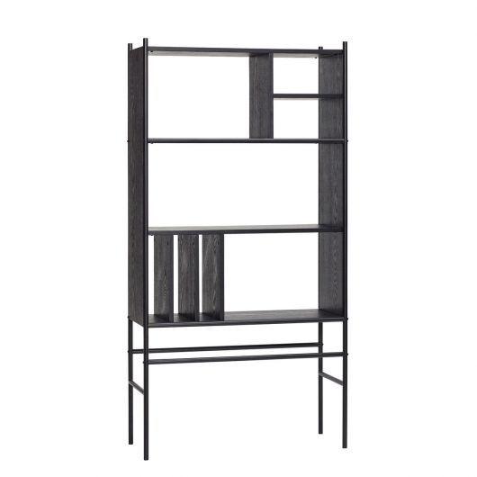 Hübsch Divide Shelf Unit, Black