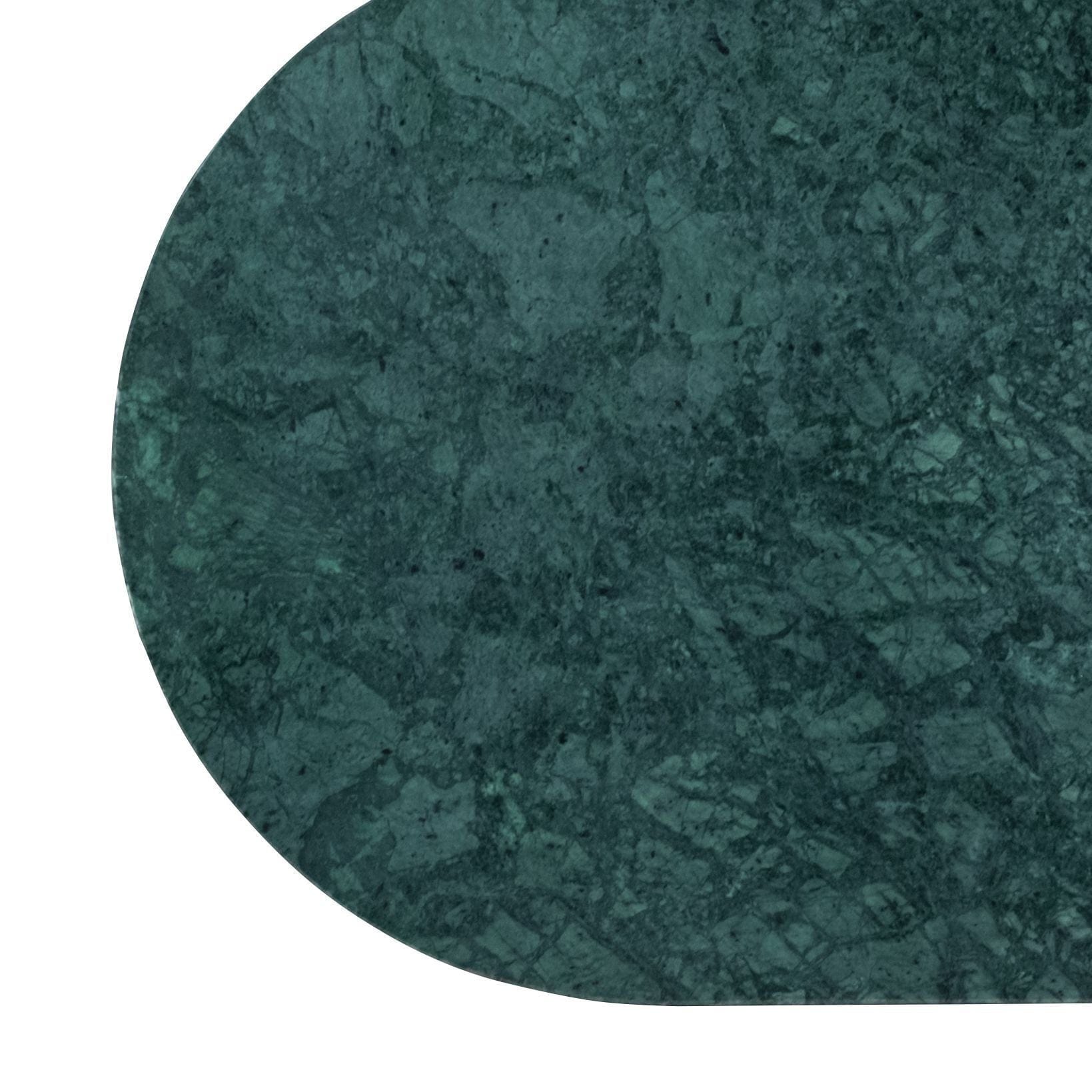 Hübsch Nusa Table Metal/Marble Green