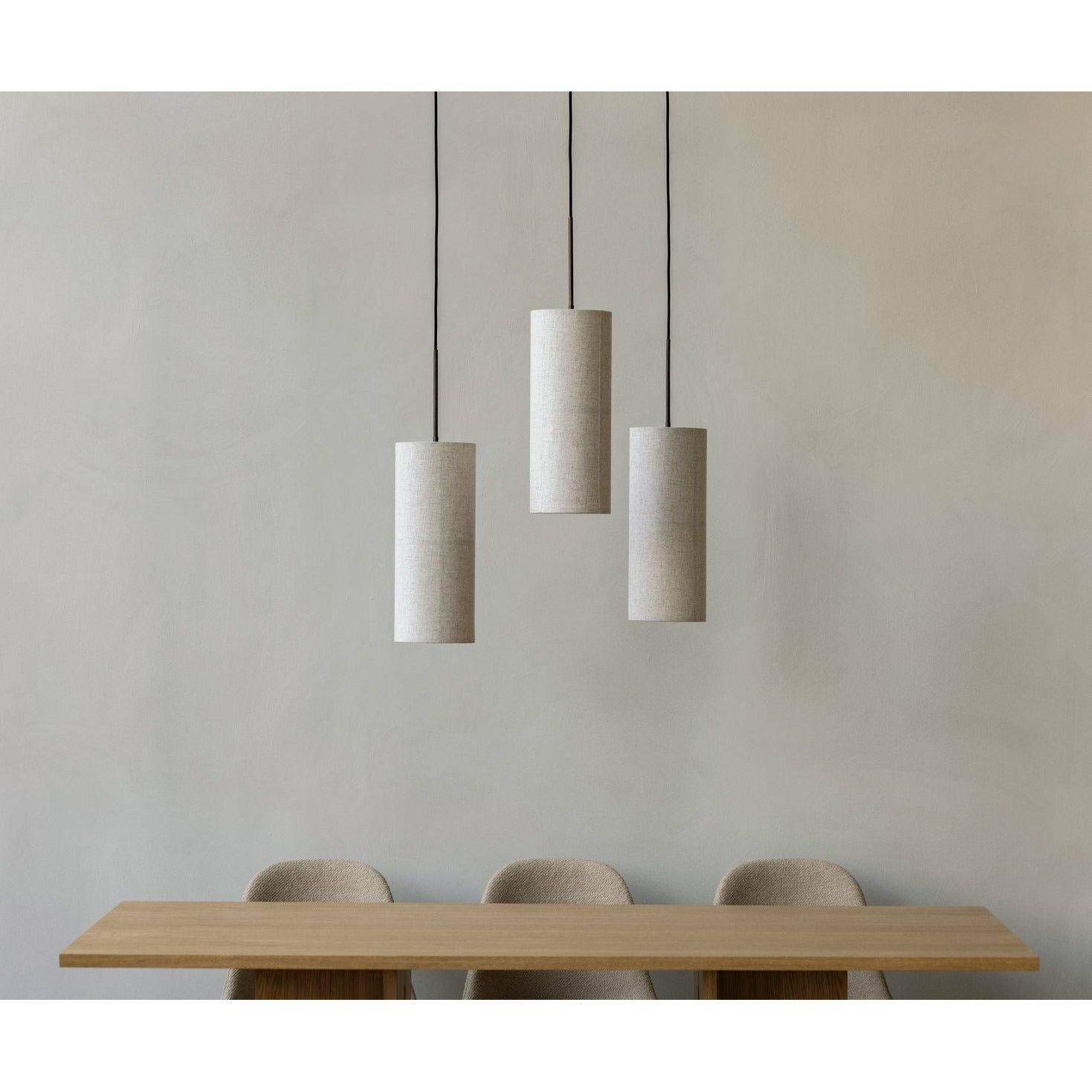 Audo Copenhagen Hashira Suspension Lamp Large, Raw