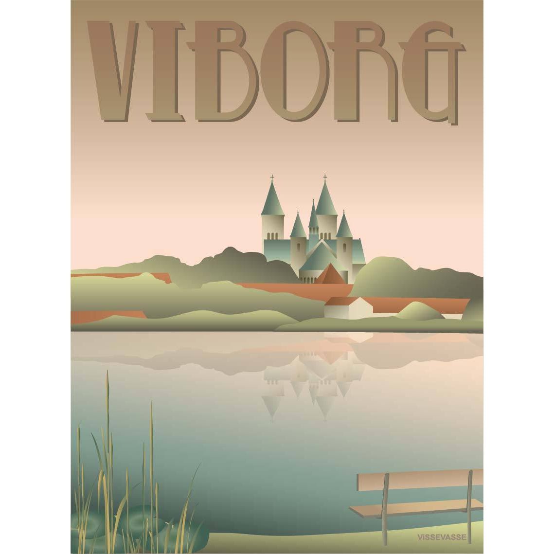 Vissevasse Viborg Seen Poster, 15X21 Cm-Wanddekoration-Vissevasse-5713138720010-F-2017-200-S-VIS-inwohn