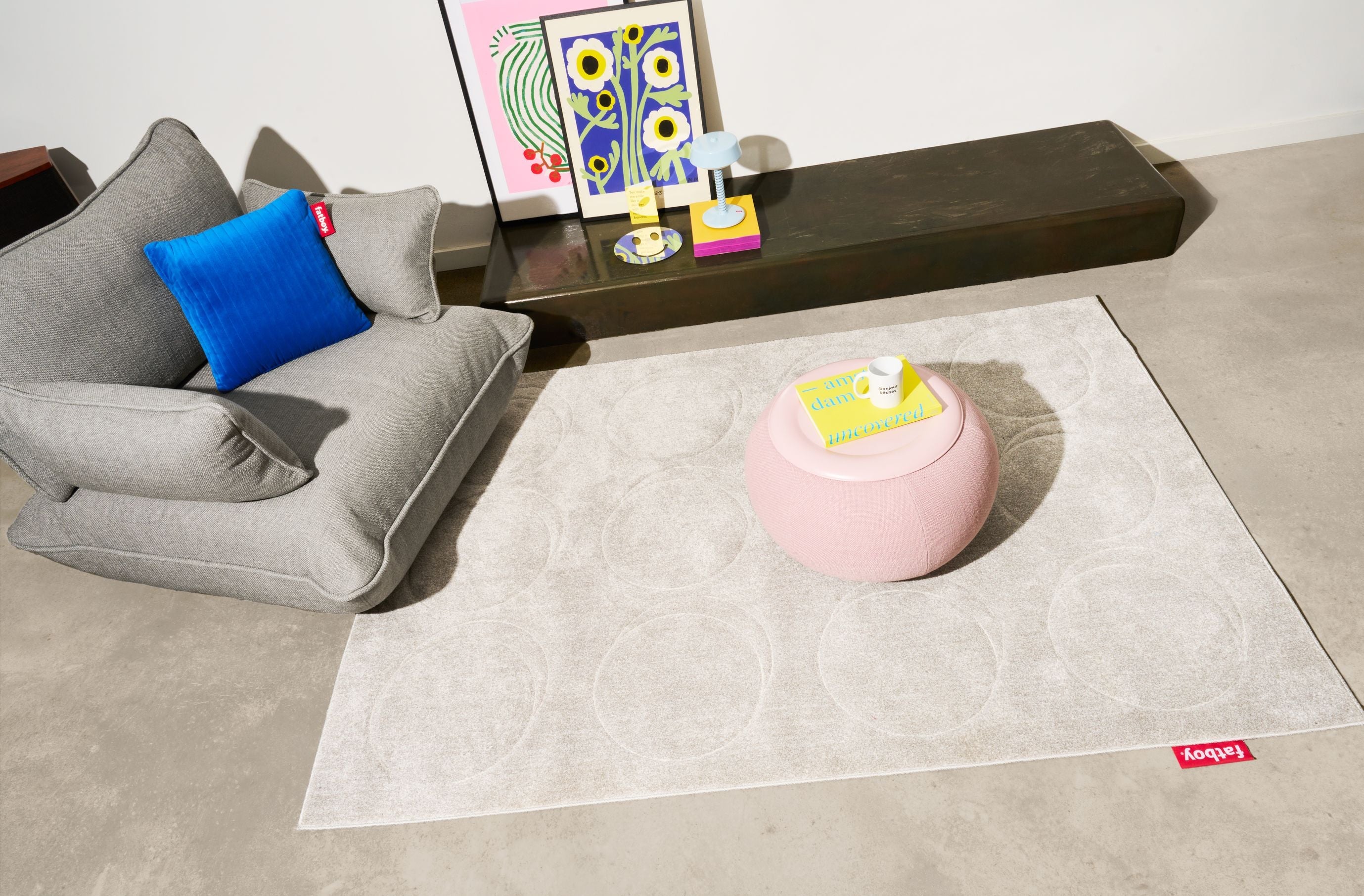 Fatboy Dumpty Coffee Table, Bubble Pink